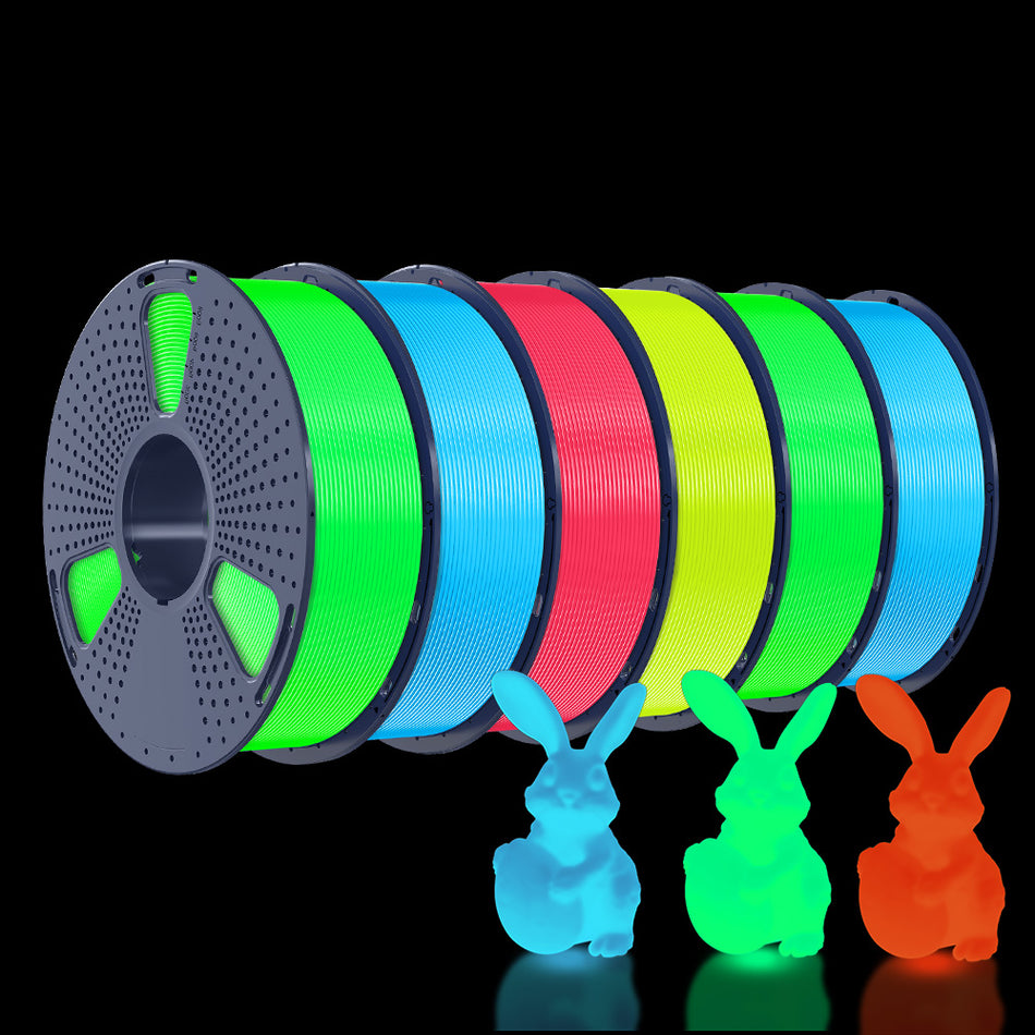 PETG Glow in The Dark (Luminous) 3D Printer Filament 1KG