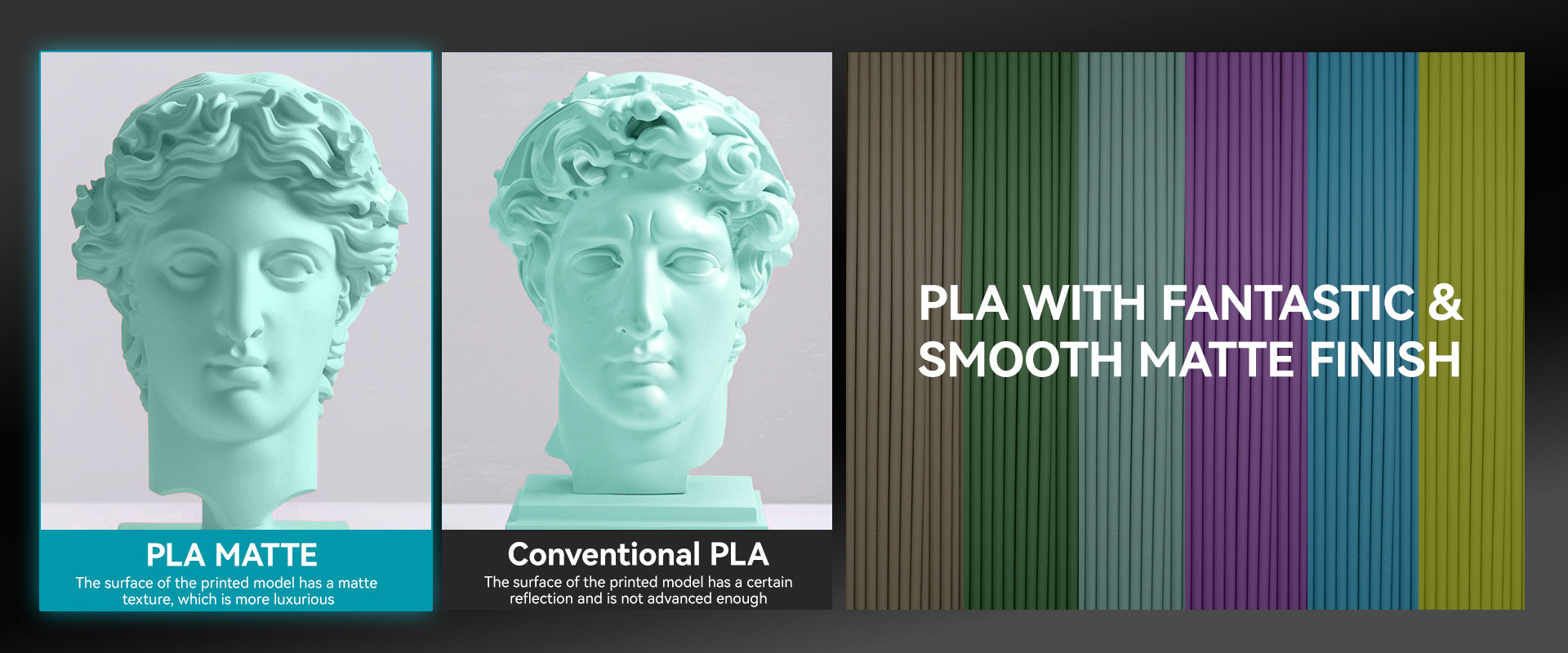 Filament for 3D-print SUNLU PLA MATTE 1.75mm 1kg
