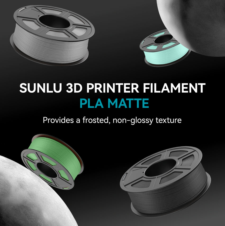 [MOQ : 6 KG] Filament d'imprimante 3D PLA mat 1 KG
