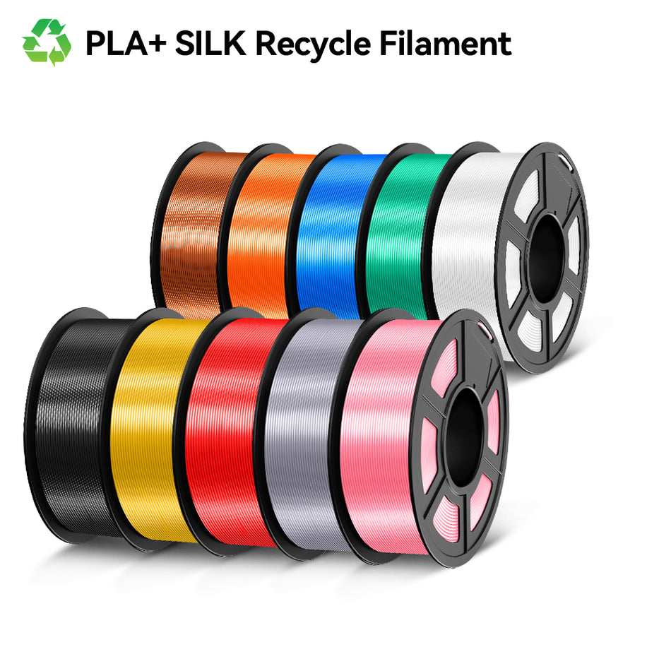 [$9.99 Per Roll] SILK Recycled Filament SILK 3D Printer Filament 1KG/Roll