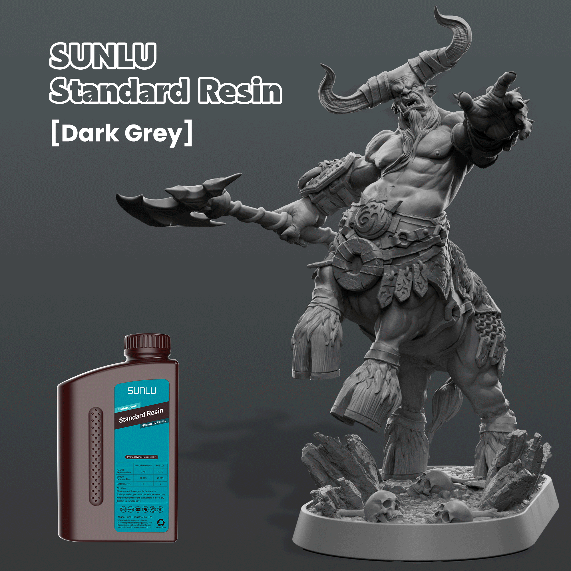 Sunlu Standard Resin Review: How is it for miniature printing? 