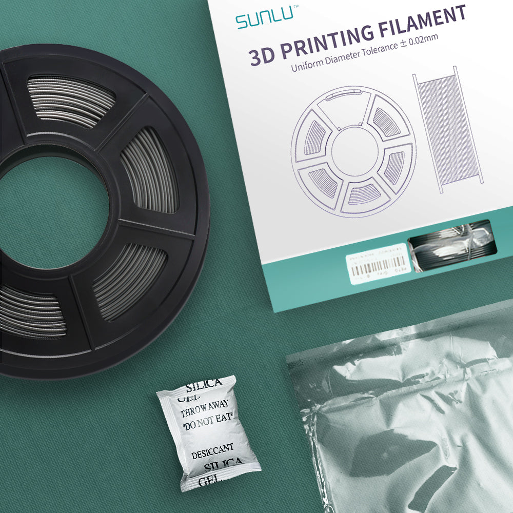 SUNLU Filament PLA Matte 1.75mm Bleu, Filament pour Imprimante 3D